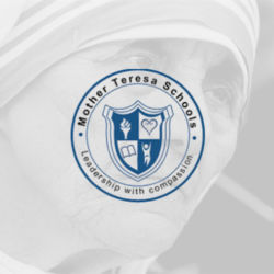 Mother Teresa School kids visit at Old Age Home